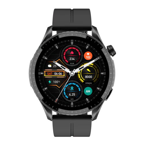SnapOn Magnetic Silicone Strap 22mm - Black - Image 4